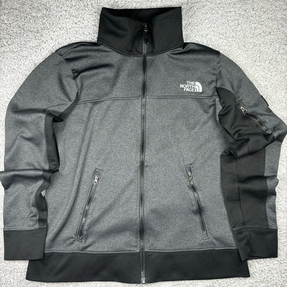 The North Face Jacket Womens Large Zip Up Activewear Fitness Outdoors Layering